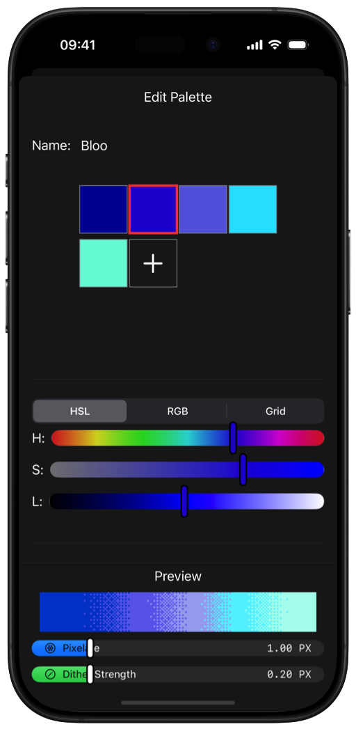 Palette Screenshot 2